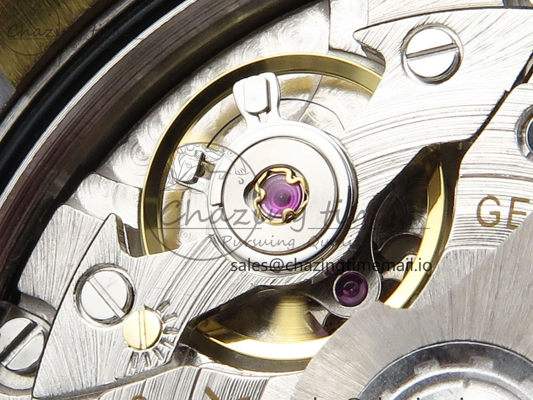 MiroTime 0418 SmartChoice DateJust 36 126233 EWEF Best Edition YG Stick Dial on SS YG Oyster Bracelet A 669